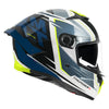 MT Thunder 4 SV Pental Gloss Fluro Yellow Blue Helmet