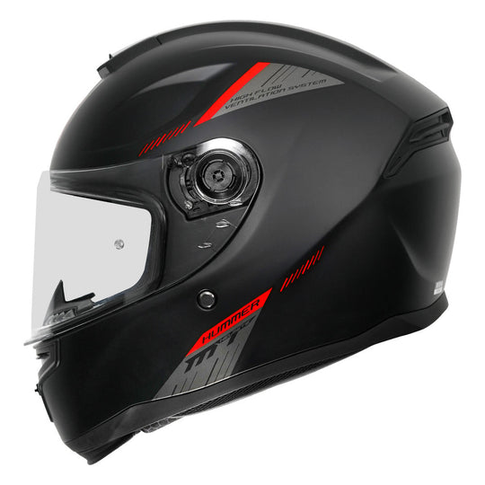 MT Hummer B Solid Gloss Black A1 Helmet