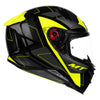 MT Revenge 2 Imperium C3 Gloss Black Fluro Yellow Helmet