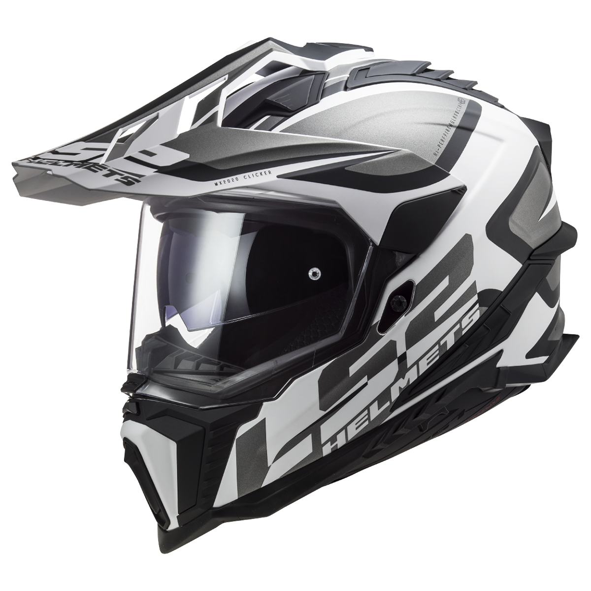 LS2 MX701 EXPLORER Alter Matt Black White Helmet– Moto Central LS2 MX701 EXPLORER Alter Matt Black White Helmet– Moto Central