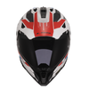 LS2 Pioneer II Namib Gloss White Blue Red Helmet