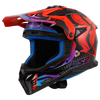 LS2 MX437 Fast II Wash Gloss Red Helmet