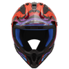 LS2 MX437 Fast II Wash Gloss Red Helmet