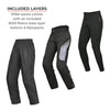 Viaterra Miller Street Mesh Riding Pants with Liners (Black)