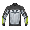 Viaterra Miller Urban Mesh Motorcycle Riding Jacket with Liners (Fluro Green)