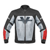 Viaterra Miller Urban Mesh Motorcycle Riding Jacket with Liners (Red)