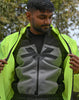 Viaterra Miller Urban Mesh Motorcycle Riding Jacket with Liners (Fluro Green)