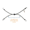 MOTOTECH QuadPod 4 Sided Bungee Tie Down Black (32" / 80cms) - Moto Central