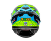 MT Thunder 3 SV Spoiler Diogo Moreira A7 Gloss Blue Yellow Helmet