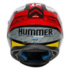 MT Hummer Flex Gloss White Helmet