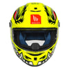 MT Hummer B Lycan C3 Gloss Fluro Yellow Helmet