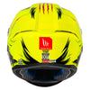 MT Hummer B Lycan C3 Gloss Fluro Yellow Helmet