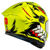 MT Hummer B Lycan C3 Gloss Fluro Yellow Helmet