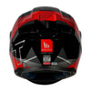 MT Hummer B Monti B5 Gloss Black Red Helmet