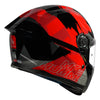 MT Hummer B Monti B5 Gloss Black Red Helmet