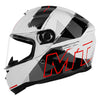 MT Hummer B Monti A5 Gloss White Helmet