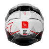 MT Hummer B Monti A5 Gloss White Helmet