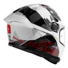 MT Hummer B Monti A5 Gloss White Helmet