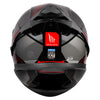 MT Thunder 3 SV Spoiler Enigma B1 Gloss Black Grey Red Helmet