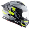 AXOR Hunter Cornet Gloss Nardo Grey Neon Yellow Helmet