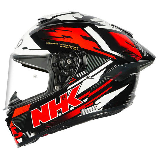NHK K5R SCK Gloss Black Red Helmet