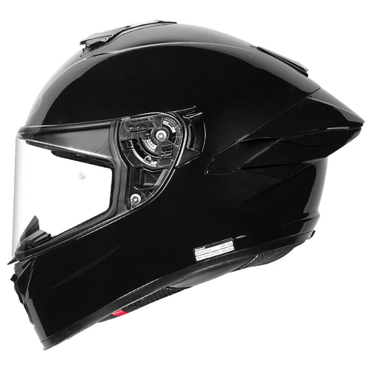 NHK K5R Solid Gloss Black Helmet