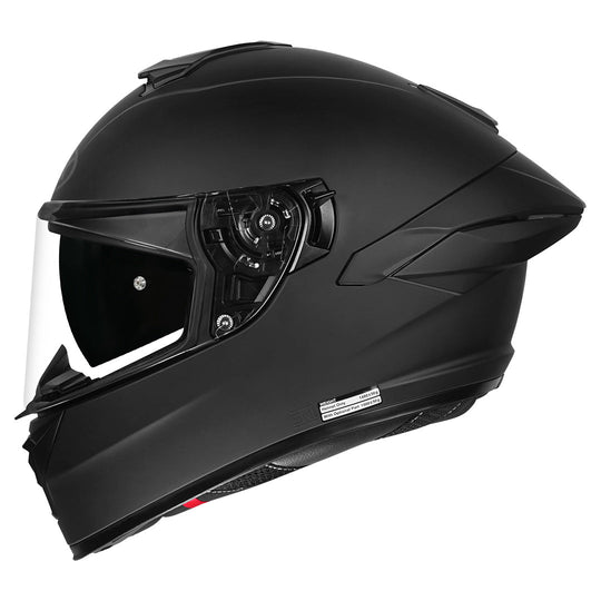 NHK K5R Solid Matt Black Helmet