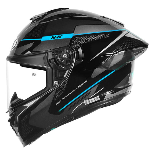 NHK K5R Anomalistic Gloss Black Blue Helmet