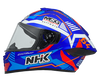 NHK K5R BO Bendsneyder #5 Gloss Blue White Helmet