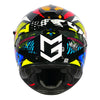 NHK K5R Mark Garcia Gloss Black Red Blue Helmet
