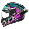 NHK K5R Pesona Gloss Black Purple Blue Helmet