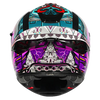 NHK K5R Pesona Gloss Black Purple Blue Helmet