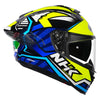 NHK Robert Gloss Black Blue Yellow Helmet
