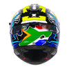 NHK Robert Gloss Black Blue Yellow Helmet