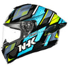 NHK K5R Speed Light Gloss Black Blue Helmet