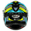 NHK K5R Speed Light Gloss Black Blue Helmet