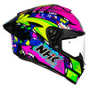 NHK K5R Mathias Tamburini Multi Gloss Black Metalic Blue Helmet