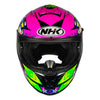 NHK K5R Mathias Tamburini Multi Gloss Black Metalic Blue Helmet
