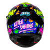 NHK K5R Mathias Tamburini Multi Gloss Black Metalic Blue Helmet