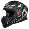 SMK Nova Track Matt Black Grey (MA266) Helmet - Moto Central
