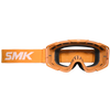 SMK Terrain Offroad Goggle with Clear and Extra Mirror Lens (Orange with Orange Strap)