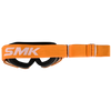 SMK Terrain Offroad Goggle with Clear and Extra Mirror Lens (Orange with Orange Strap)