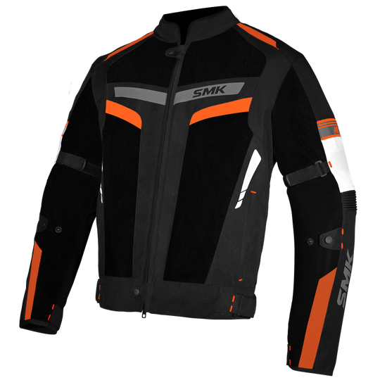 SMK Inifinity Rush Riding Jacket (Black Orange)