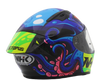 NHK GPR Tech Octopus Gloss Black Dark Blue Helmet