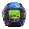 NHK GPR Tech Octopus Gloss Black Dark Blue Helmet