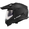 LS2 Pioneer II Solid Matt Black Helmet