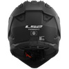 LS2 Pioneer II Solid Matt Black Helmet