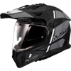 LS2 Pioneer II Hill Matt Black White Helmet