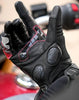 Viaterra Holeshot Pro Semi Gauntlet Motorcycle Riding Gloves (Red)