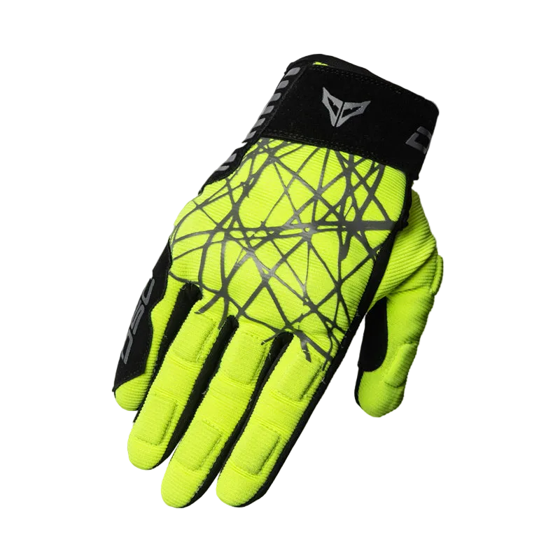 DSG Phoenix Air Gloves (Fluro Yellow) - Moto Central